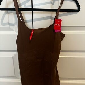 SPANX Brown Shapewear Top Cami Size Small New with tag.